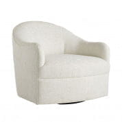 8143 Delfino Chair Frost Linen Swivel Arteriors мягкое сиденье