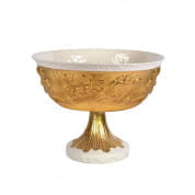 Taormina gold footed fruit bowl 0007102-602 чаша, Villari