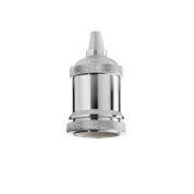 249193 Ideal Lux PORTALAMPADA E27 GHIERA CROMO lampholder