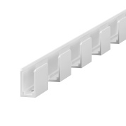 держатель для гибкого неона белого цвета