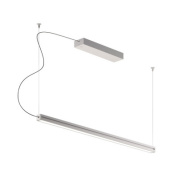 F57A51 01 Fabbian Light подвесной линейный светильник с двойным направлением света белый IP40