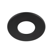 встраиваемое кольцо для светильника чёрное IP65