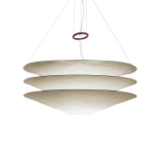 подвесной светильник с плафоном из концентрических колец