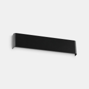 настенный светильник прямоугольной формы с вытянутым корпусом и отражённым светом