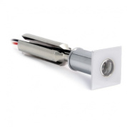 встраиваемый потолочный светильник даунлайт точечный квадратный IP44