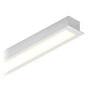 LINEAR 4932 V Led Technology LINEAR встраиваемый линейный светильник с прямоугольным алюминиевым корпусом и равномерной засветкой