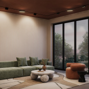 магнитный трековый светильник для интерьера с мягким рассеянным светом для системы Gravity 35мм