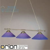 Подвесной светильник Orion Artdesign HL 6-1406/3 satin/445 blau