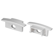 054383 Arlight Заглушка LINE-2308-F SILVER с отверстием