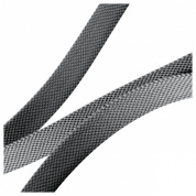 гибкий трек-ремень черного цвета для трековых систем