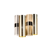 Slamp La Lollo AP бра с двойным рассеивателем золотой LALWM00GLD00000NMTEU