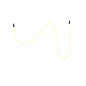 трефазный светильник на гибком проводе черного цвета для шинопровода