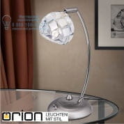 Лампа для рабочего стола Orion Maderno LA 4-1185/1 satin/496 Schliffdekor