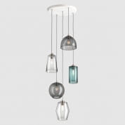 Pick-n-Mix Combo Large - Plain, Cool, 5 Drop Cluster подвесной светильник, Rothschild & Bickers