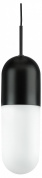 подвесной светильник цилиндрический черный