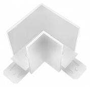 угловой соединитель белый для однофазного трекового профиля
