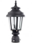 Crinkle Black Small Exterior Gate Light уличный светильник FOS Lighting 686-GL1
