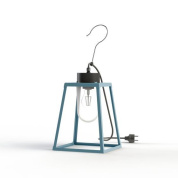 131001111 Roger Pradier Lampiok 1 N°1 BLAUW 111 - GRIJS 107 HELDERE Одинарный подвес