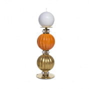 Diva gigi medium candle holder - mango & gold подсвечник, Villari