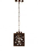 Wooden Cut Square Mini Pendant Light подвесной светильник FOS Lighting WoodCut-SQ-Mini-HL1