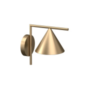 уличный настенно-потолочный светильник бронзового цвета с купольным отражателем