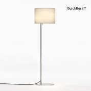 торшер матовый никель