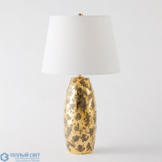 Shiny Barrel Lamp-Gold Global Views настольная лампа