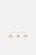 Curve 3 Beige Globen Lighting подвесной светильник