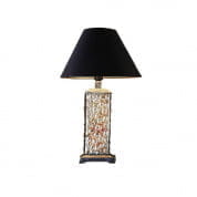 Anasa Silver Glass Table Lamp настольная лампа Sutra Decor 141202_Silver