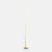 напольный светильник торшер с тонкой цилиндрической стойкой и круглым основанием