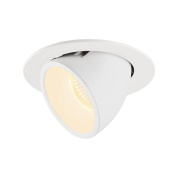 1006003 SLV NUMINOS® GIMBLE L DL светильник встраиваемый 700мА 25.4Вт с LED 3000K, 2300лм, 20°, белый