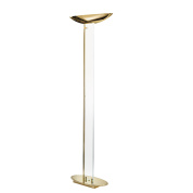 торшер с цилиндрическим абажуром