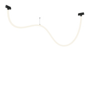 магнитный подвесной светильник с двойной волнообразной линией освещения Exility 23мм