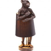 61601 Настольная лампа Animal Monkey Brown Black Kare Design