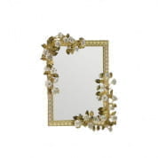Marie antoinette medium mirror - gold & white зеркало, Villari