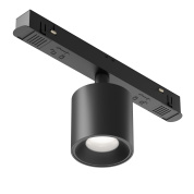 магнитный трековый светильник черного цвета с направленным пучком света EXILITY 23 mm