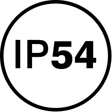 IP54 ingress protection rating