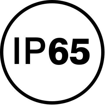 IP65 ingress protection rating