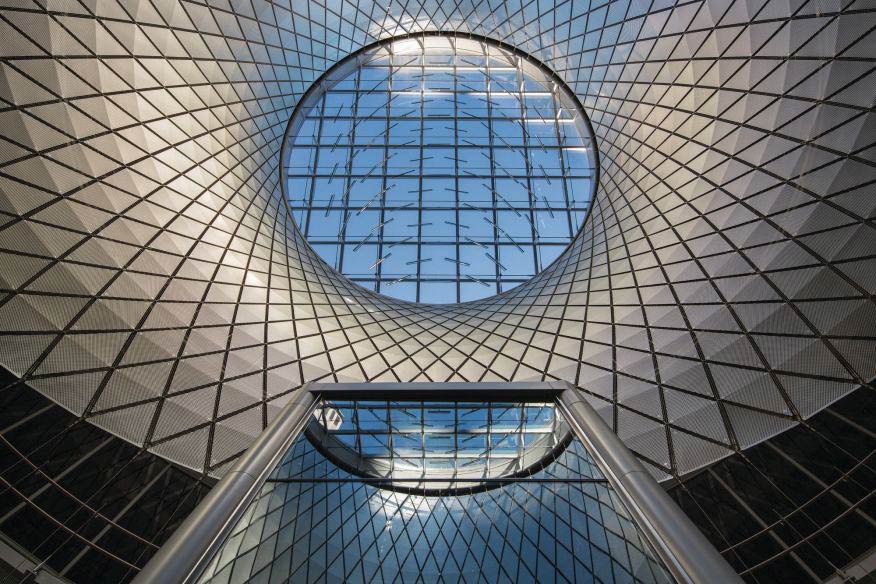 Sky Reflector-Netatthe Fulton Center