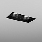 Встраиваемый светильник AQForm SQUARES next 50x2 LED trimless recessed — фото 1