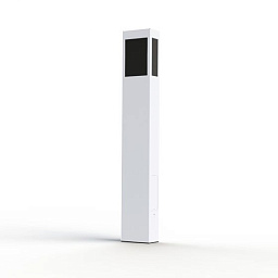 108010001 Roger Pradier Brick2 садовый боллард белого цвета