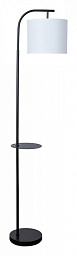A4053PN-1BK Arte Lamp Connor торшер с цилиндрическим плафоном и подсветкой