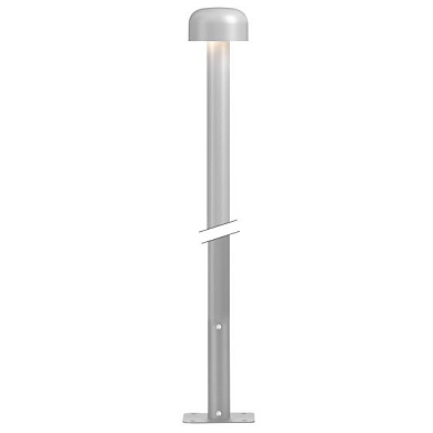 Bellhop Flos Outdoor Садовый столбик круглый серый f-o-0181