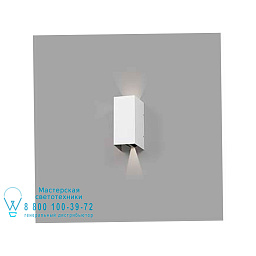 70267 Faro Barcelona BLIND настенный светильник белый цилиндрический