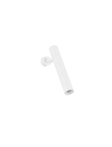 Sandy White Aluminium LED 6Watt 220-240Volt 299Lm IP20 3000K D:3 H:21.6 cm