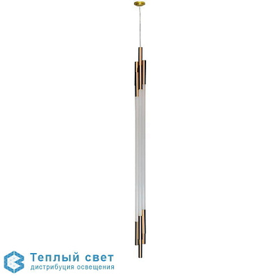 подвесной светильник вертикальной ориентации с вытянутым корпусом