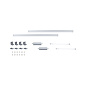 98612 Paulmann Premium Recessed 3000K с регулировкой яркости, 2x4 Вт, 350x26 мм, 2x350 лм, 24 В, матовый хром — фото 5