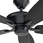 52" Renew Fan Satin Black люстра-вентилятор 330160SBK Kichler — фото 5