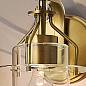 Everett 9.25" 1 Light Wall Sconce Natural Brass настенный светильник 55077NBR Kichler