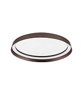 Triac Dimmable Brushed Brown Coffee Aluminium & Acrylic LED 38 Watt 220-240Volt 2713Lm IP20 2700-3000-4000K CCT by Dip Switch Light Up & Down D: 45 H: 7 cm